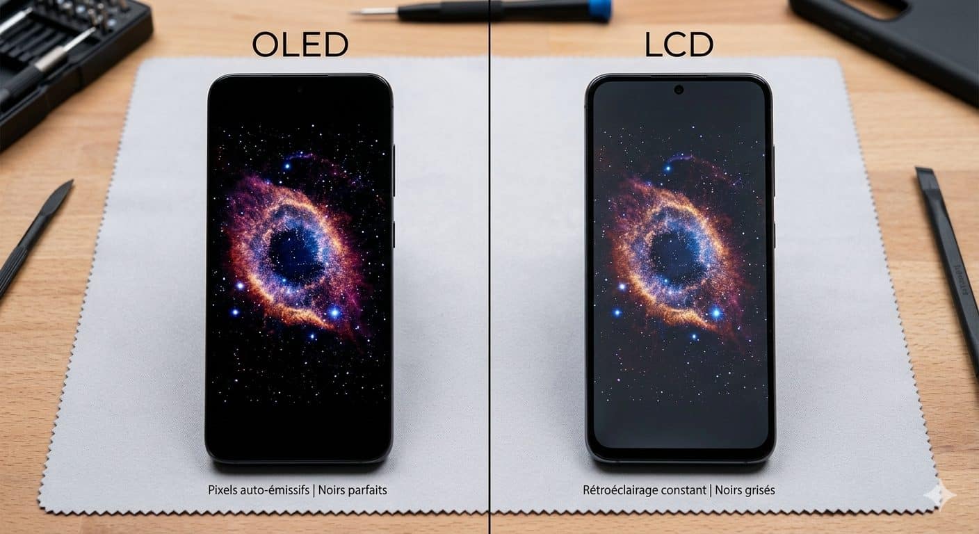 Écran OLED ou LCD